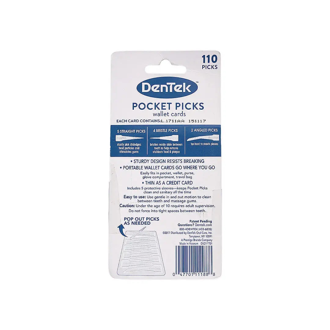Dentek Pocket 110 Picks