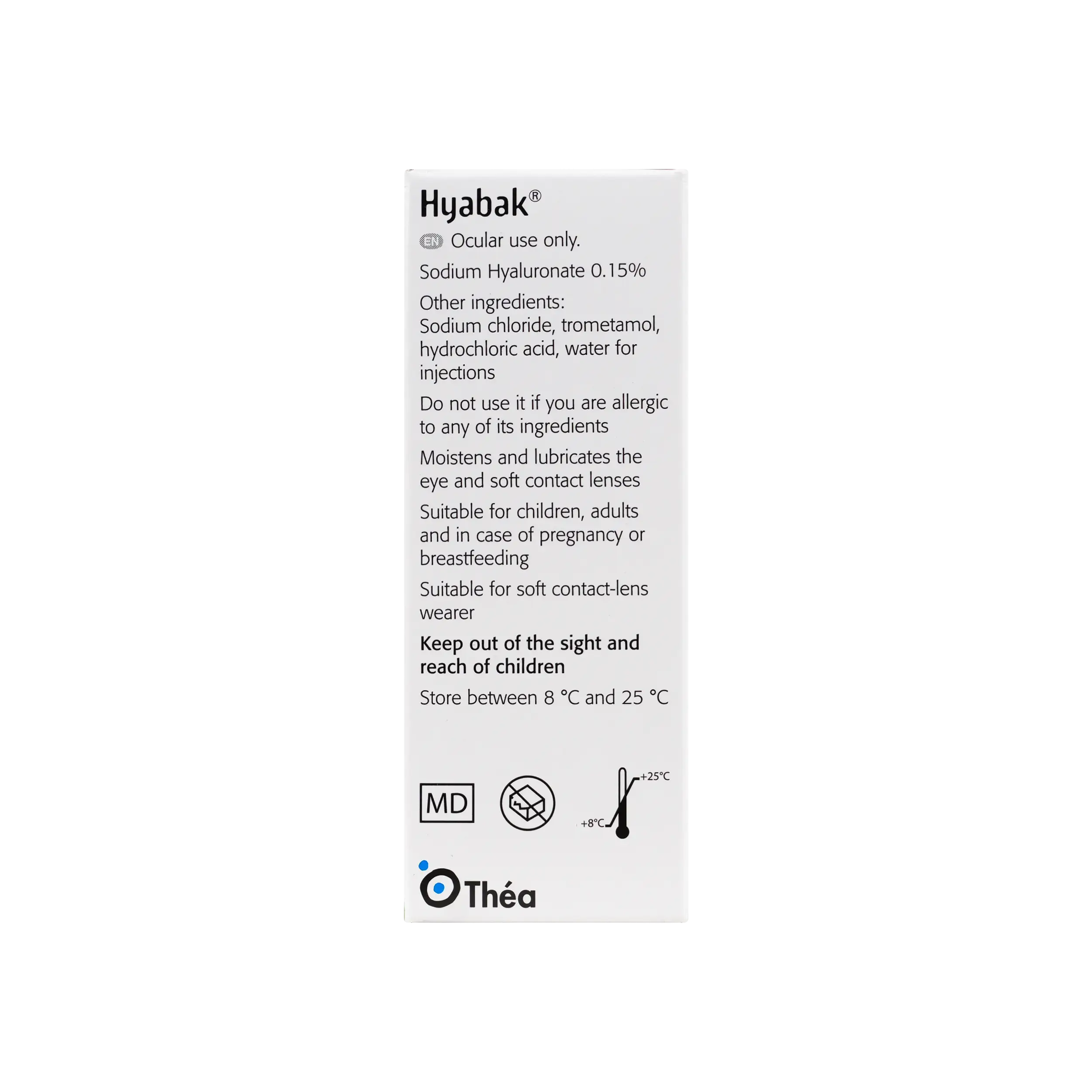 HYABAK 0.15% EYE DROPS 10ML