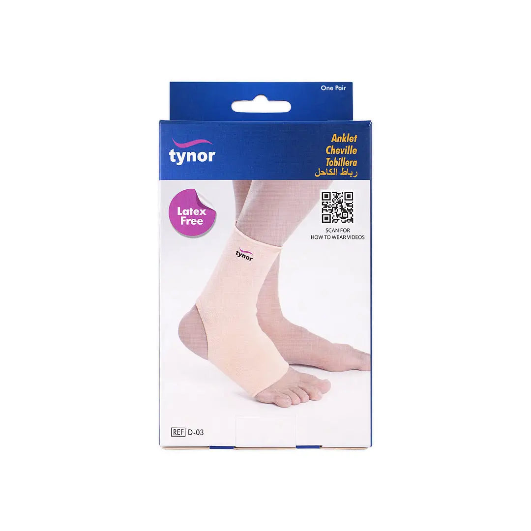 Tynor Anklet Pair-D03 L