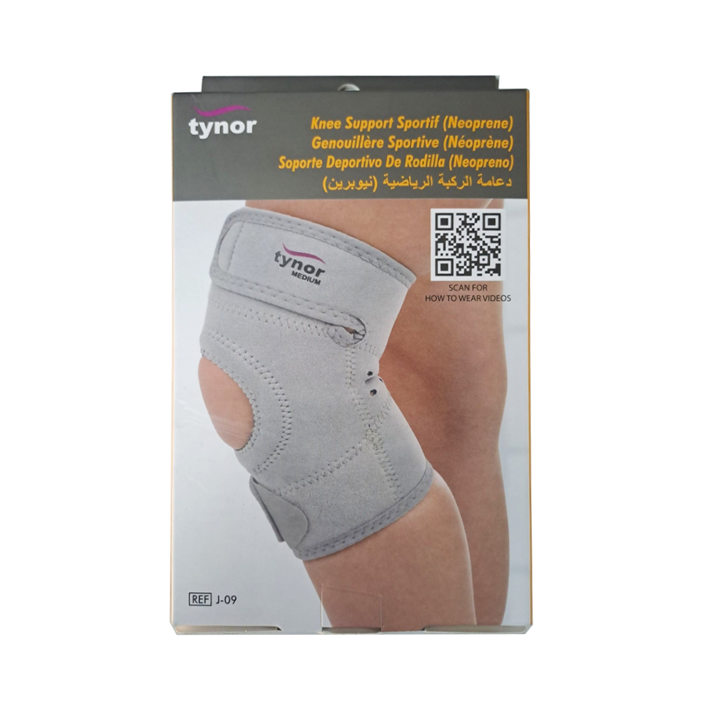 Buy Tynor Knee Support Sportif (Neoprene) (L) (J 09) online at best price- Knee/Leg Supports