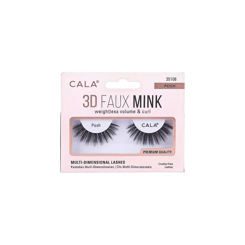 Cala Eye Lashes 3D Faux Mink Posh