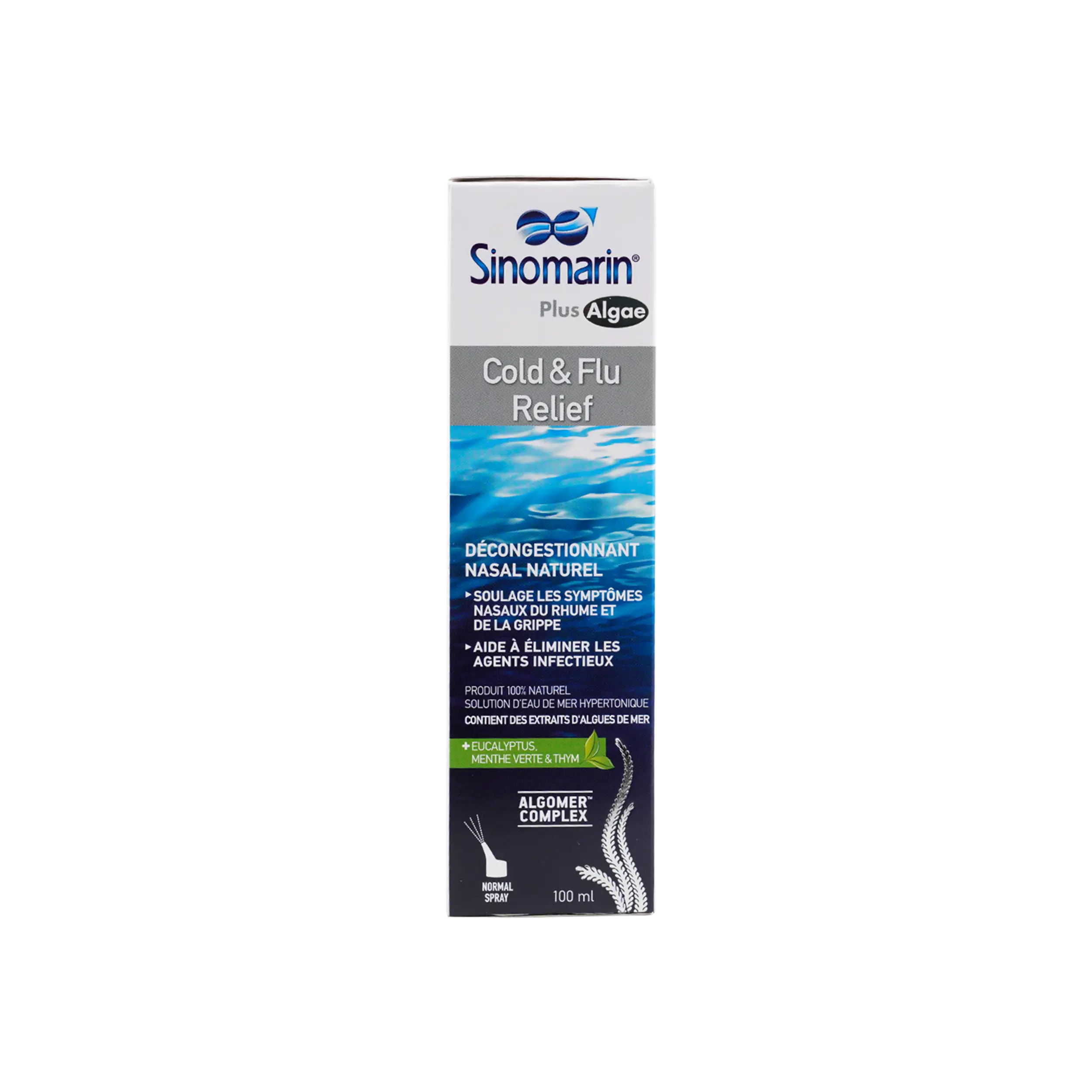 Sinomarin Plus Cold & Flu Relief Spray 100Ml