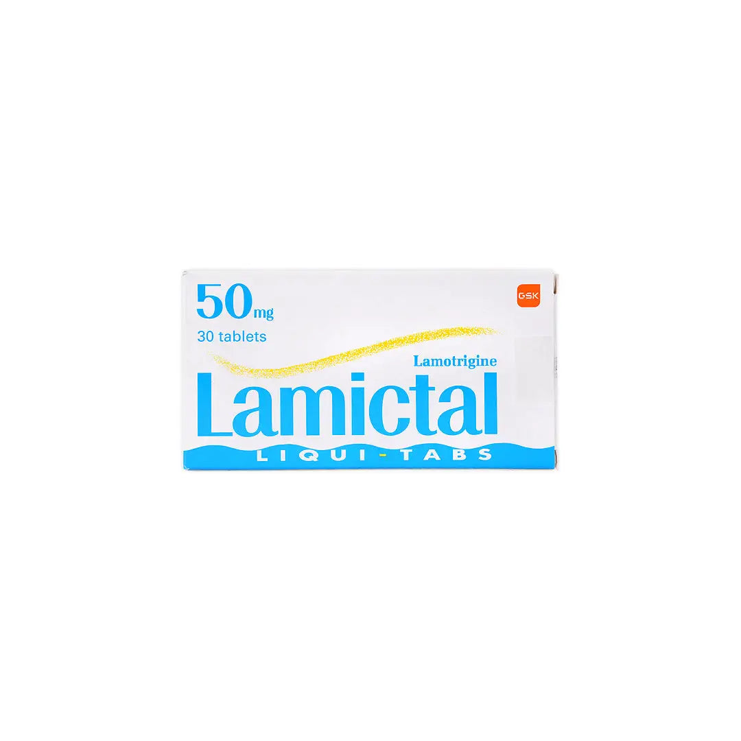 Lamictal Liqui-Tabs 50Mg 30 Tablets