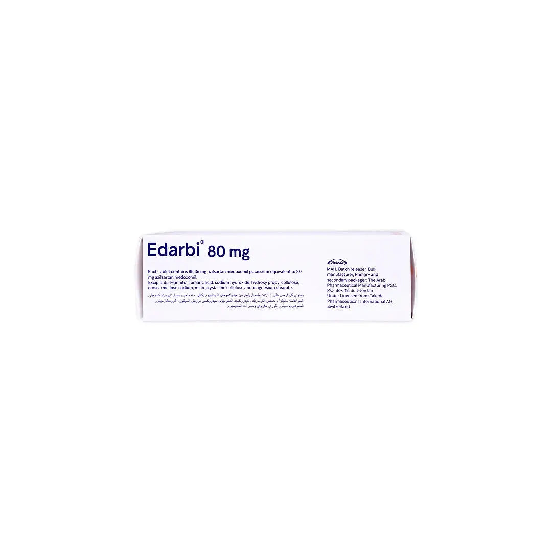 Edarbi 80Mg 28 Tablets