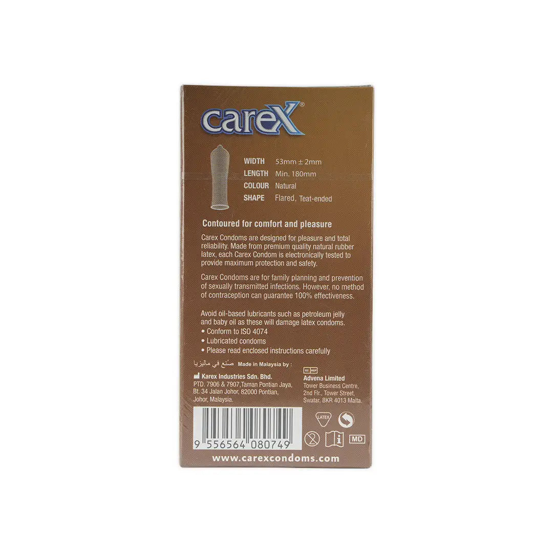 Carex Classic Comfort Condoms 12pcs