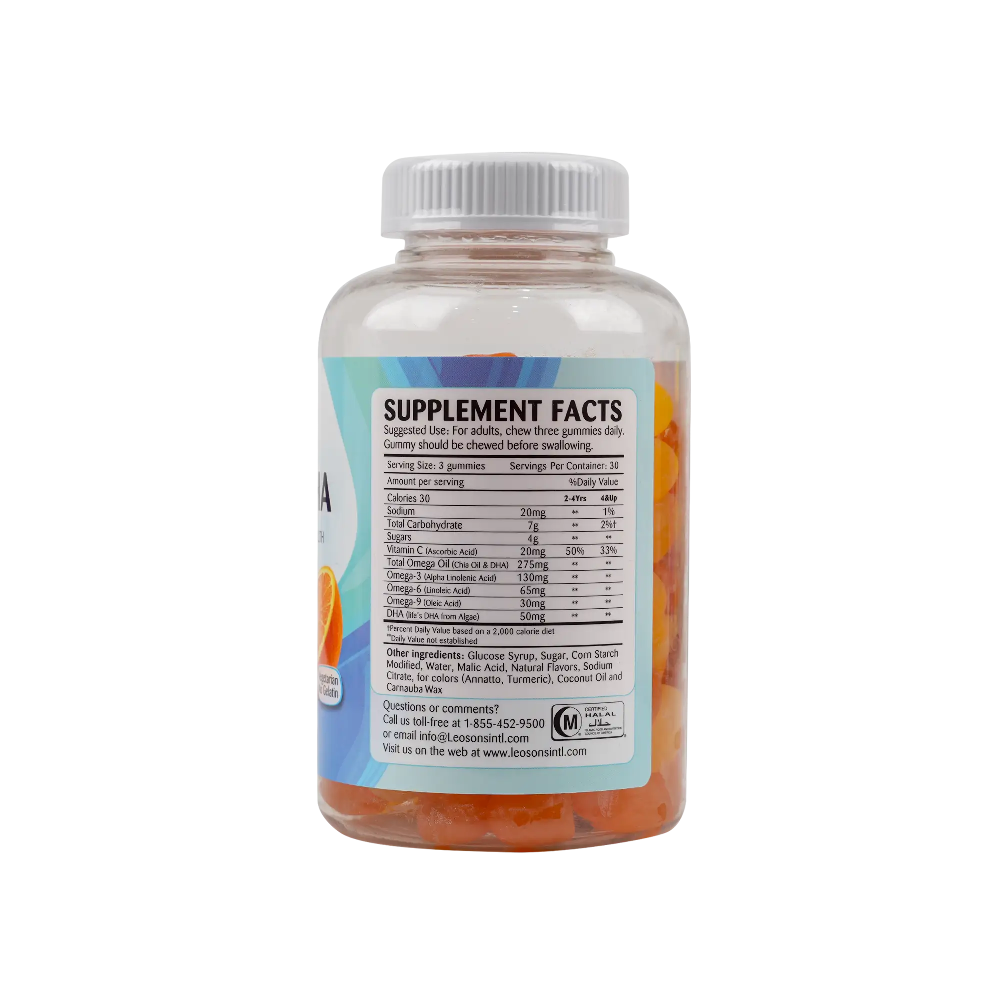 Amerix Gummy Omega+Dha Adults 90Pcs