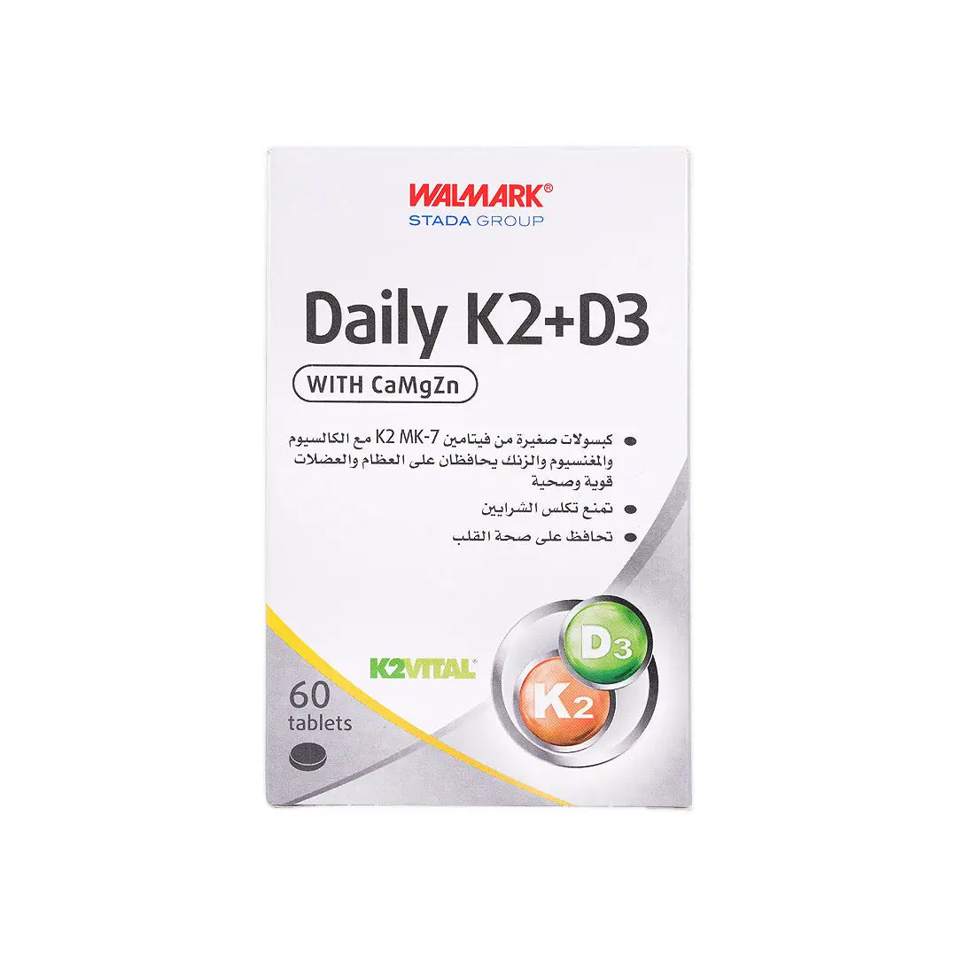 walmark daily k2 d3 with camgzn 60 tab