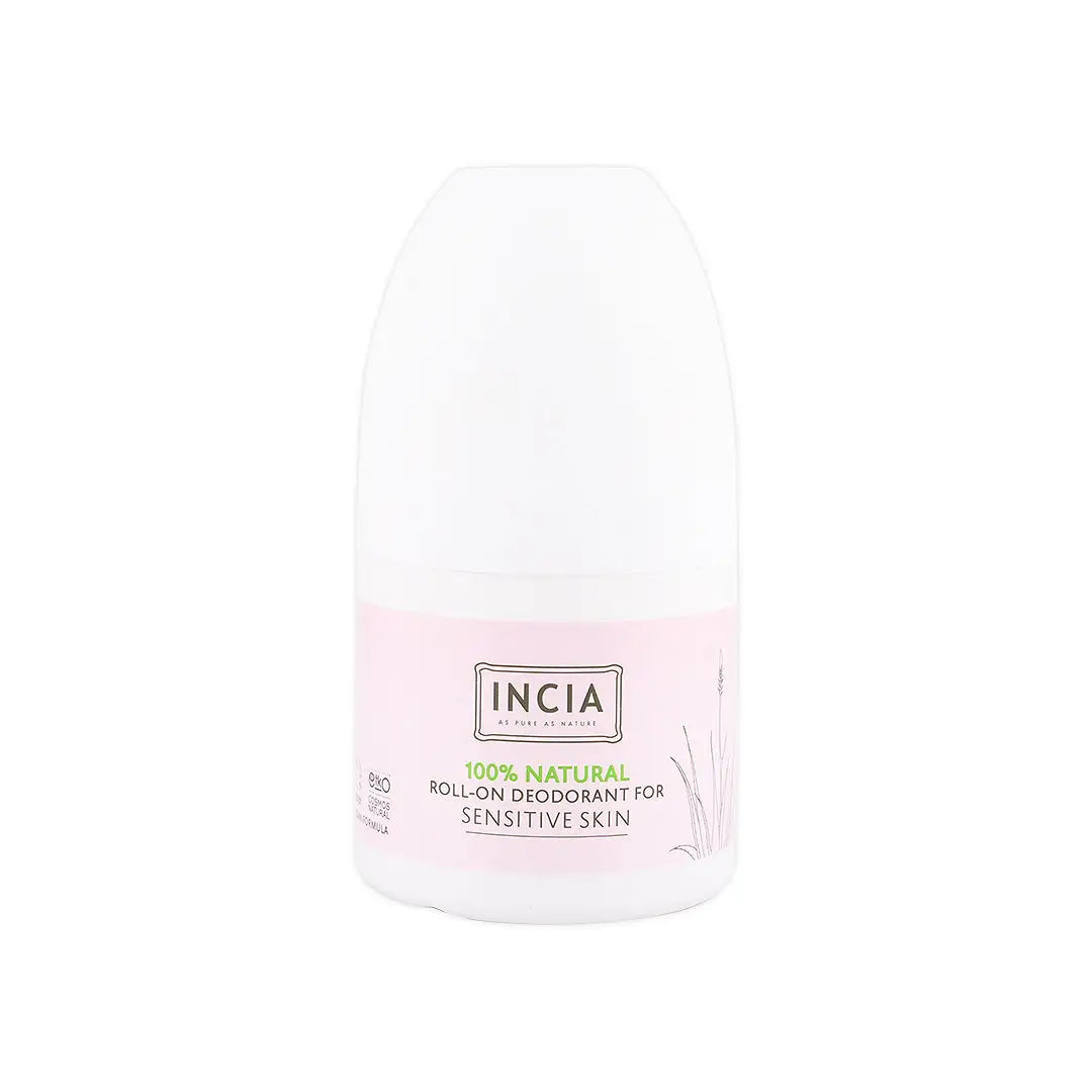 INCIA NATURAL ROLL-ON DEODORANT FOR SENSITIVE SKIN 50ML