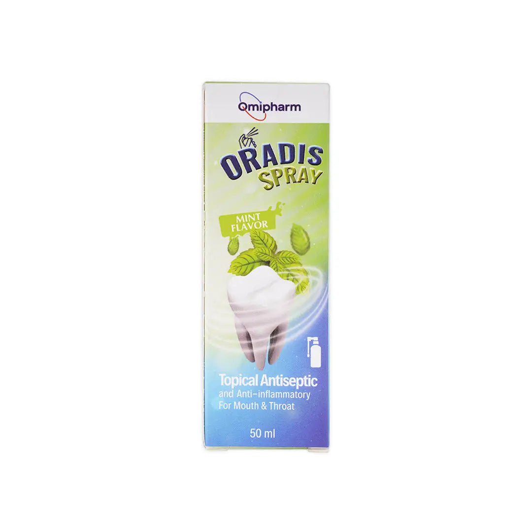ORADIS TOPICAL ANTISEPTIC SPRAY 50ML