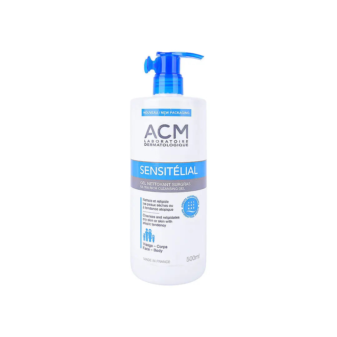 ACM Sensitelial Ultra Rich Cleansing Gel 500Ml
