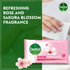 Dettol Skincare Antibacterial Skin Wipes,10 Wipes x 5