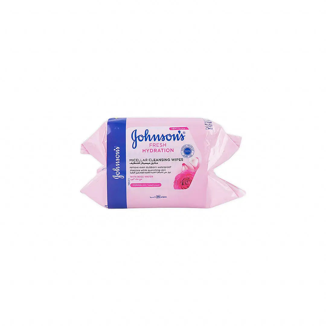 Johnson's Fresh Hydration Wipes 25Pcs-Offer