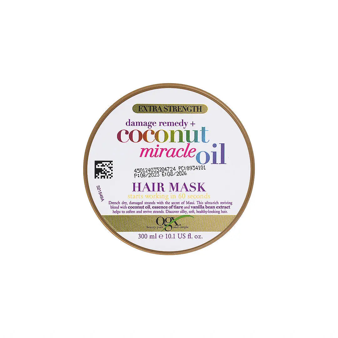 OGX Xs Coconut Miracle Oil Hair Mask 300Ml