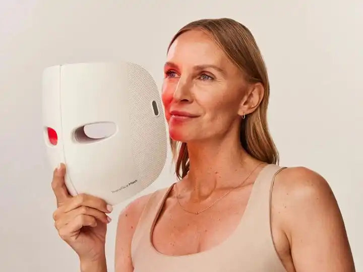 LED facial mask.