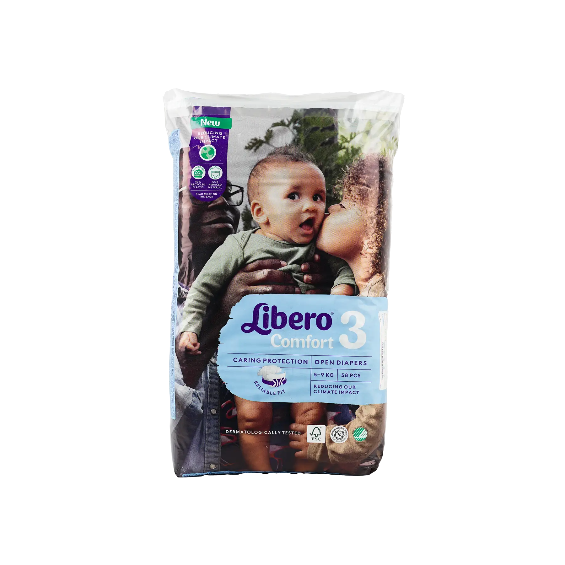 Libero Comfort No.3 (5-9Kg) 58Pcs