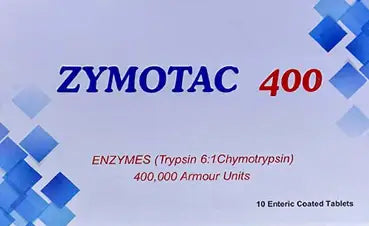 ZYMOTAC 400 10 TABLETS