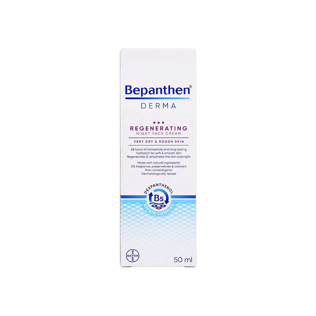 Bepanthen Derma Regenerating Night Face Cream 50Ml