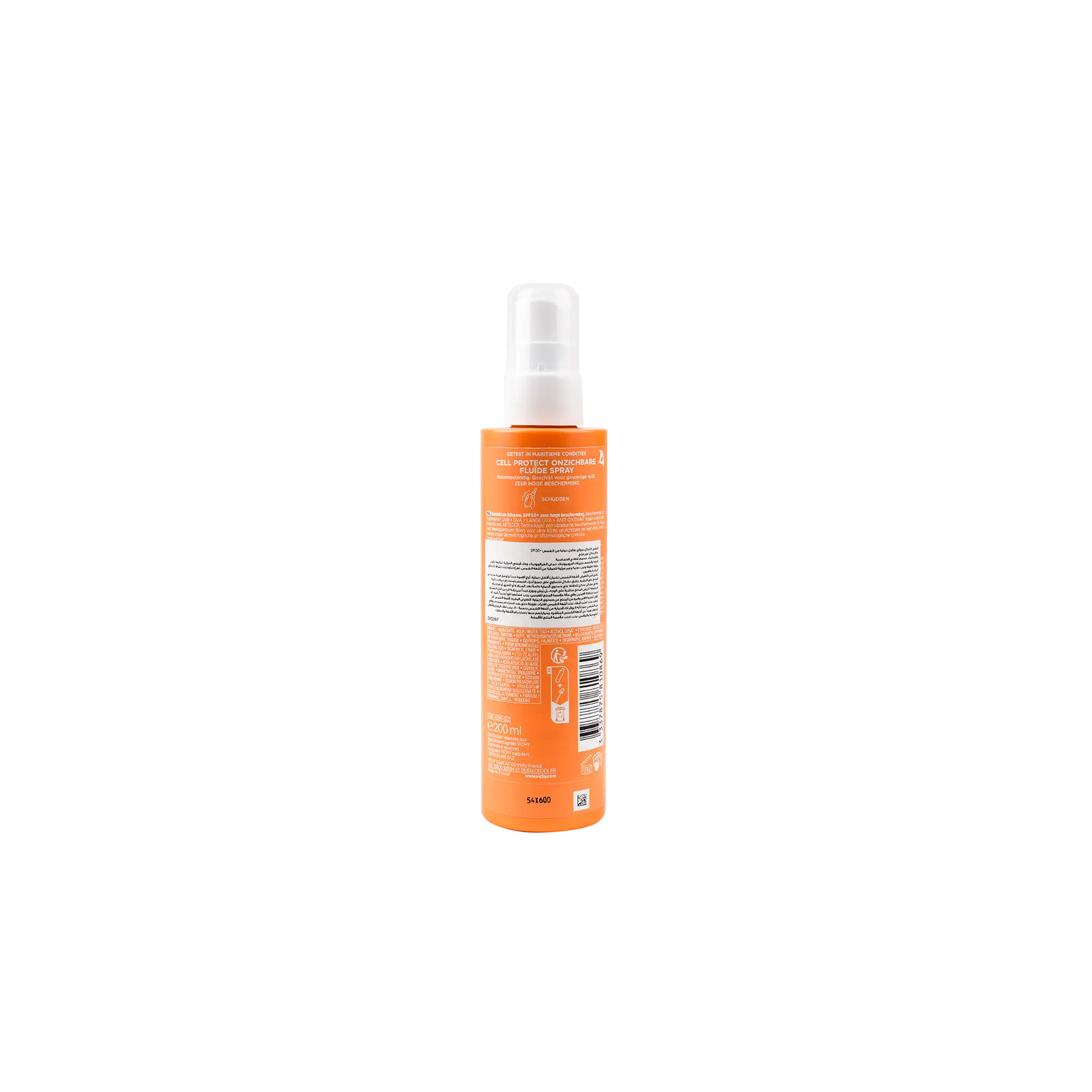 Vichy Capital Soleil Spf50+ Water Fluid Spray 200ml