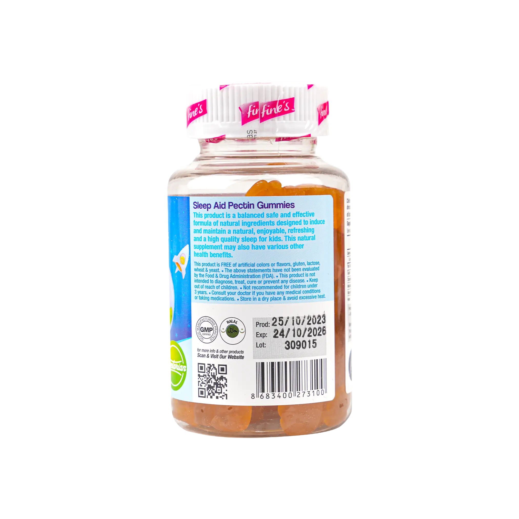 Fine's Children Chamomile+ Sleep Aid 60 Gummies