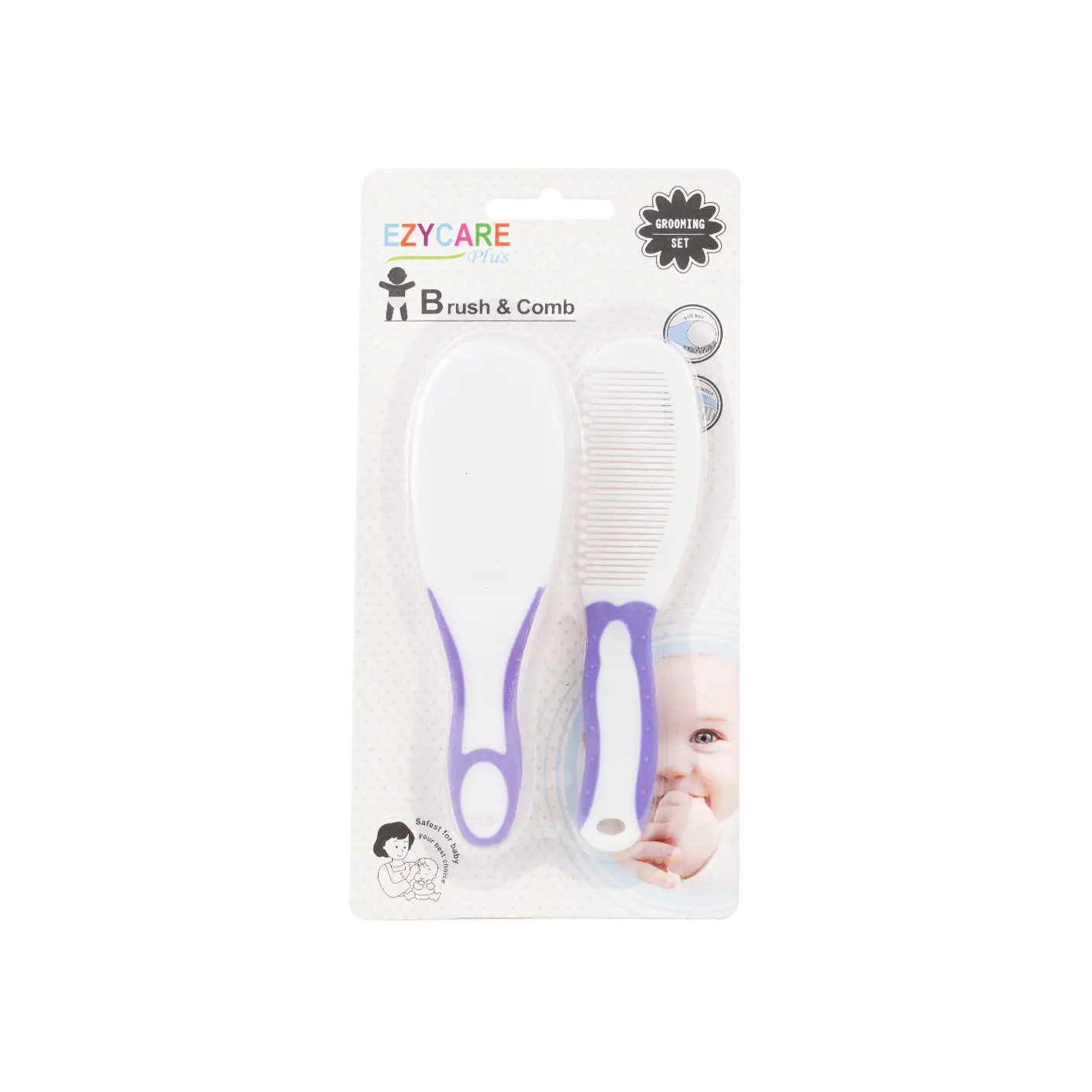 EZYCARE PLUS BRUSH & COMB -11804