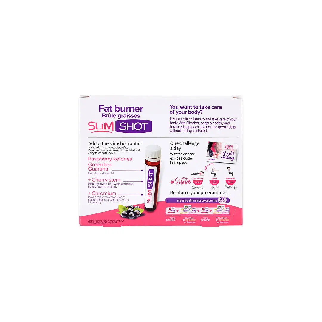 Slim Shot Fat Burner 7 Shots-Raspberry