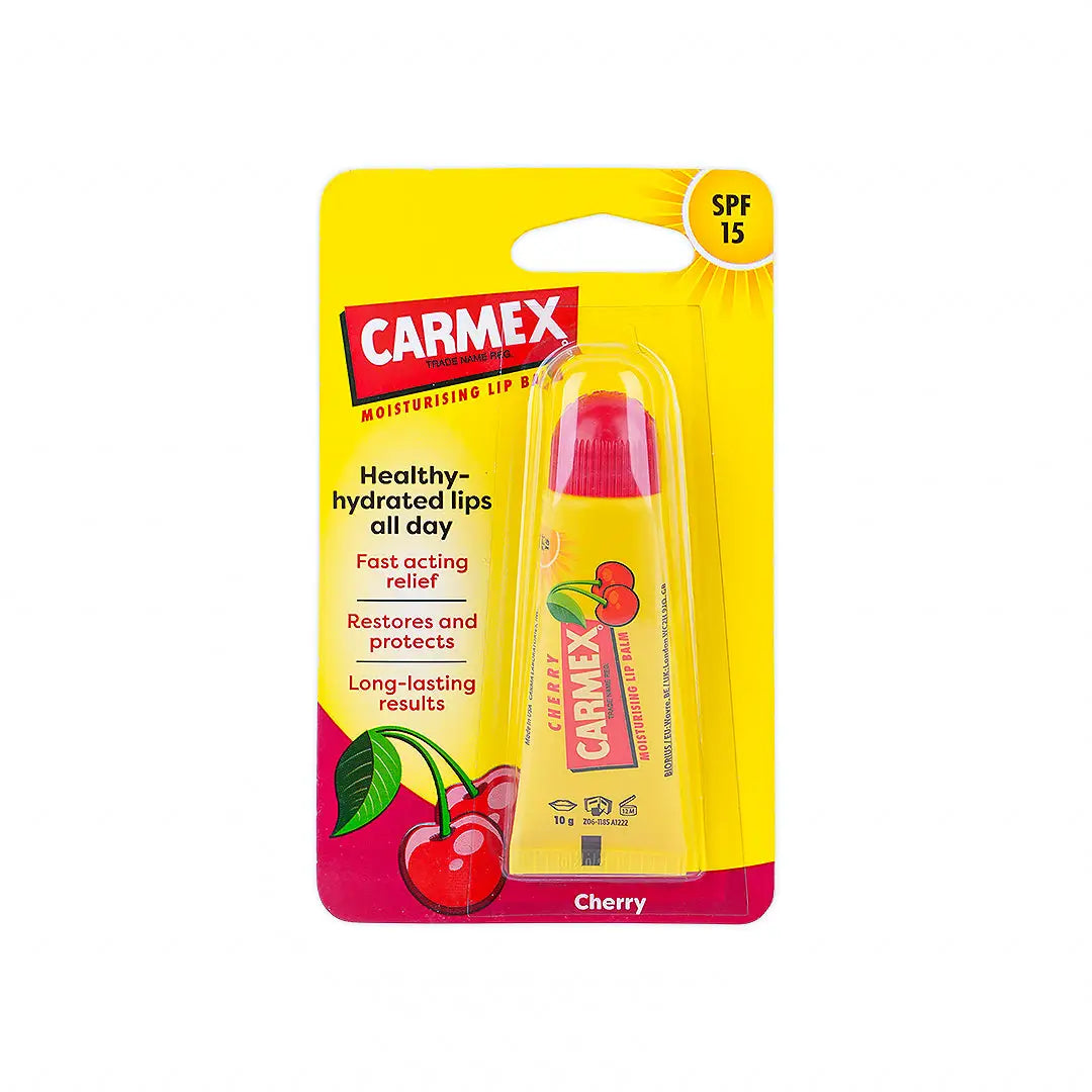 Carmex Moisturising Lip Balm SPF15 10G - Cherry Flavor