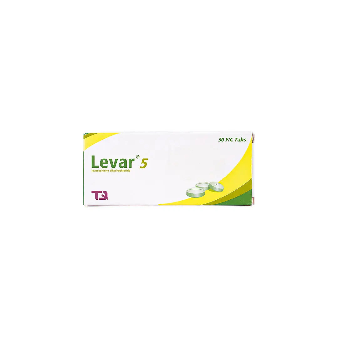 Levar 5mg 30Tablets