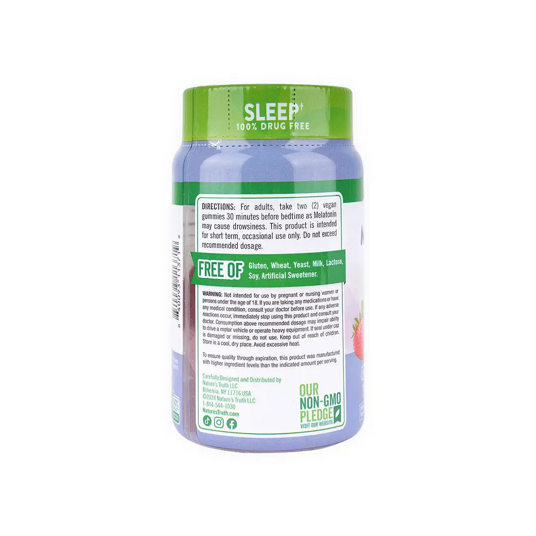 Nature's Truth Sleep Melatonin 10mg 70 Vegan Gummies