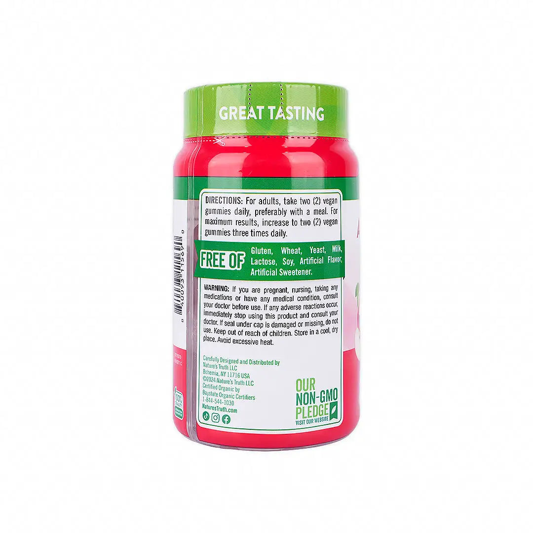 Nature's Truth Organic Apple Cider Vinegar 60 Gummies