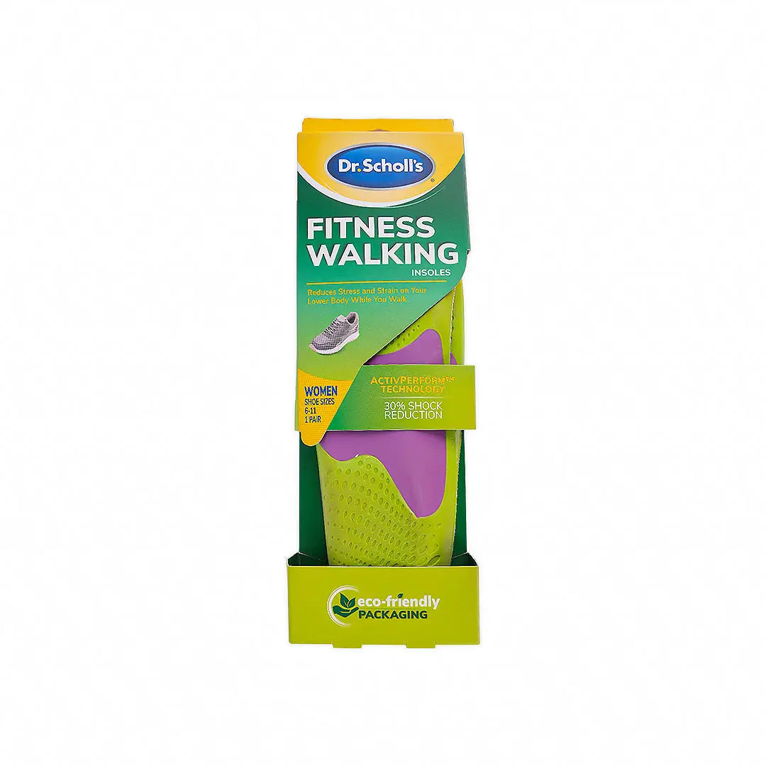 Dr.Scholl's Fitness Walking Insoles - Women Size 6-11 1 pair