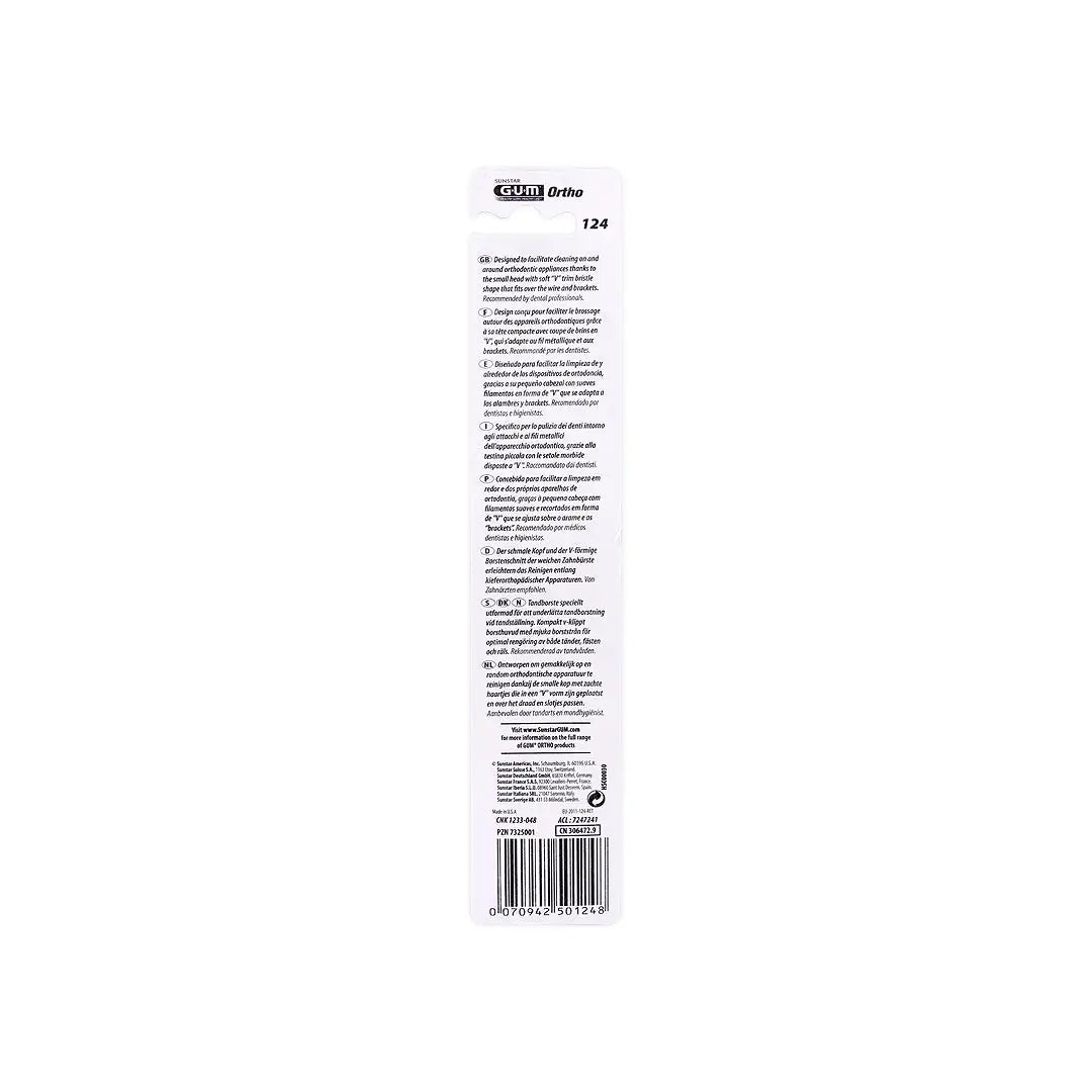 GUM Ortho Toothbrush Soft