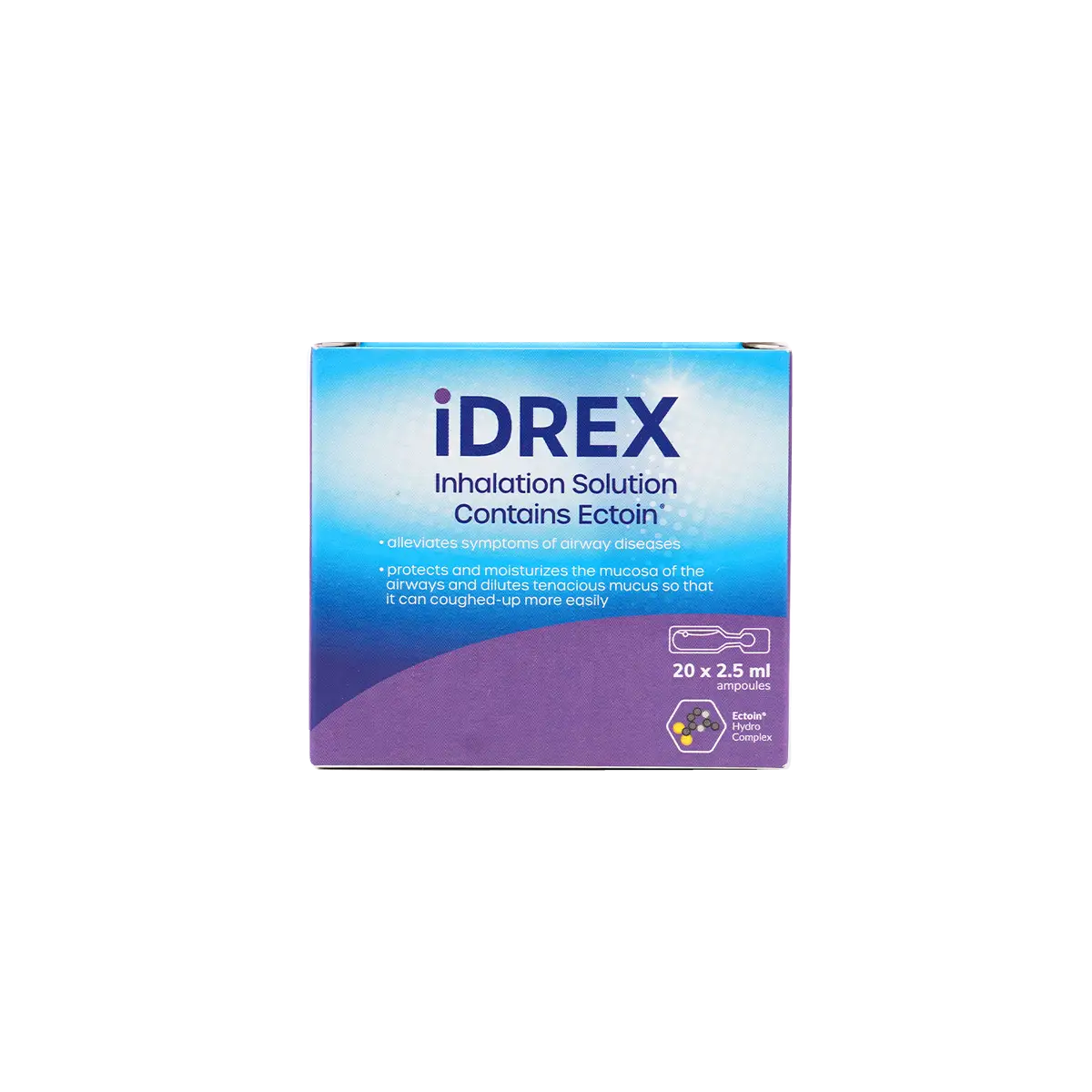Idrex Inhalation Solution Contains Ection 20 X 2.5ml