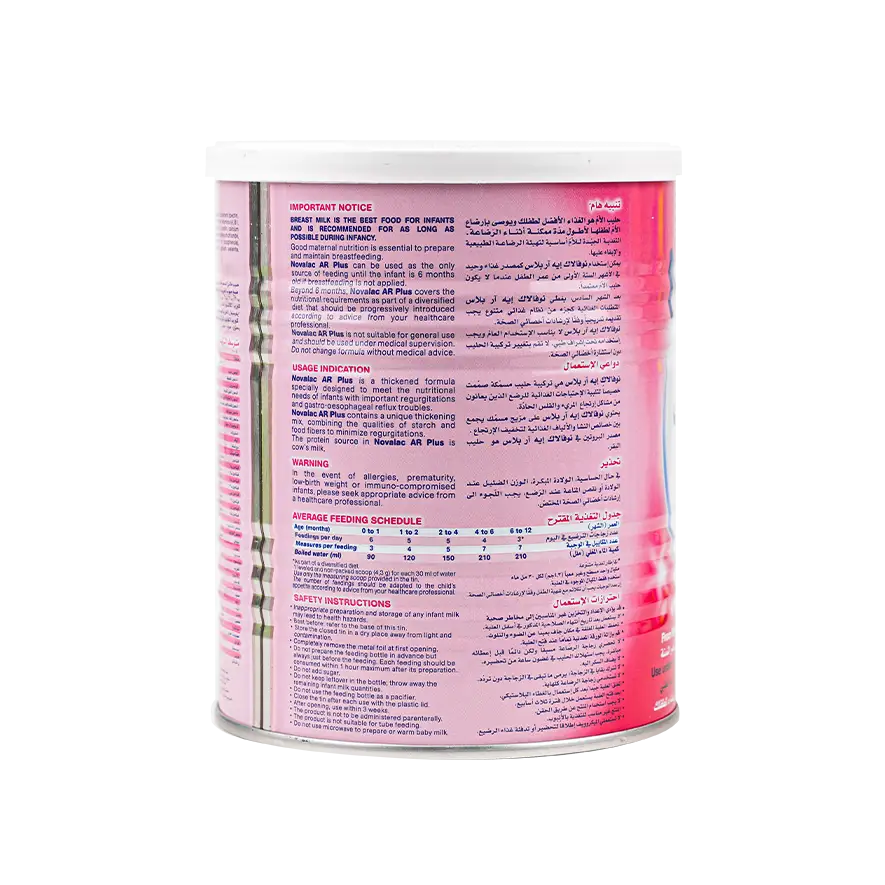 Novalac AR Plus MILK 400G