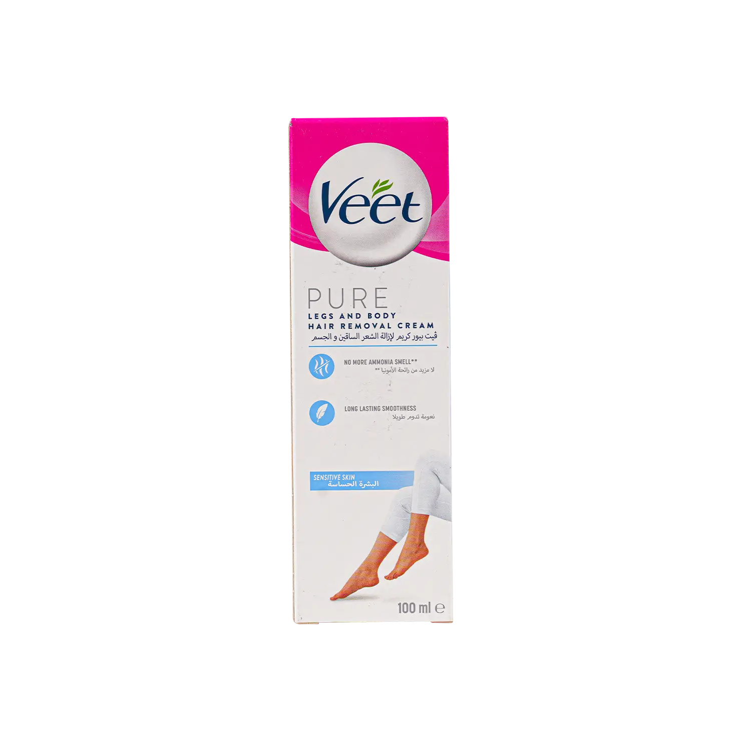 Veet Pure Legs & Body Hair And Removal Cream 100ML