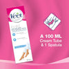 Veet Hair Removal Cream for Sensitive Skin Legs & Body, 100g