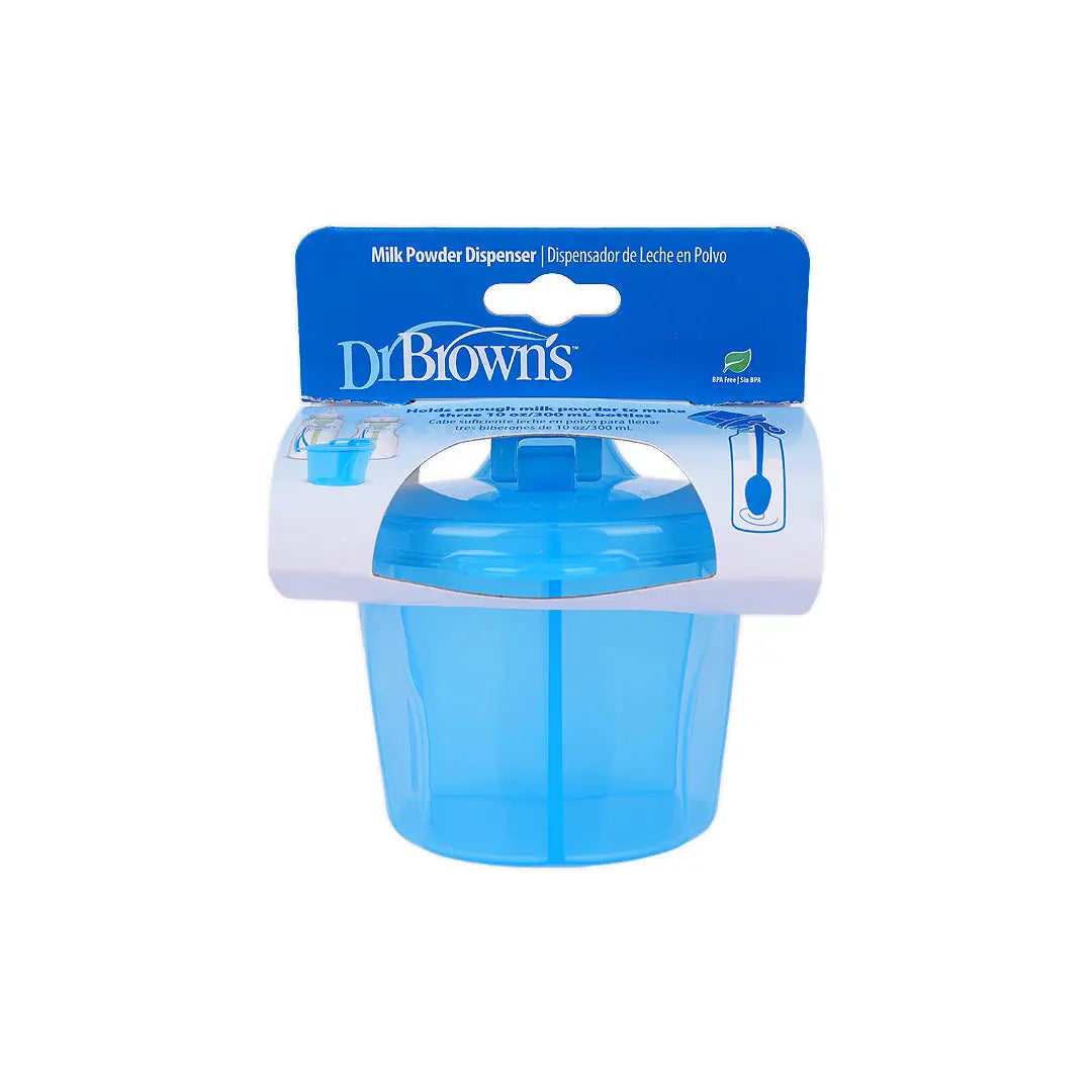 Dr Browns Milk Powder Dispenser Blue 300ml