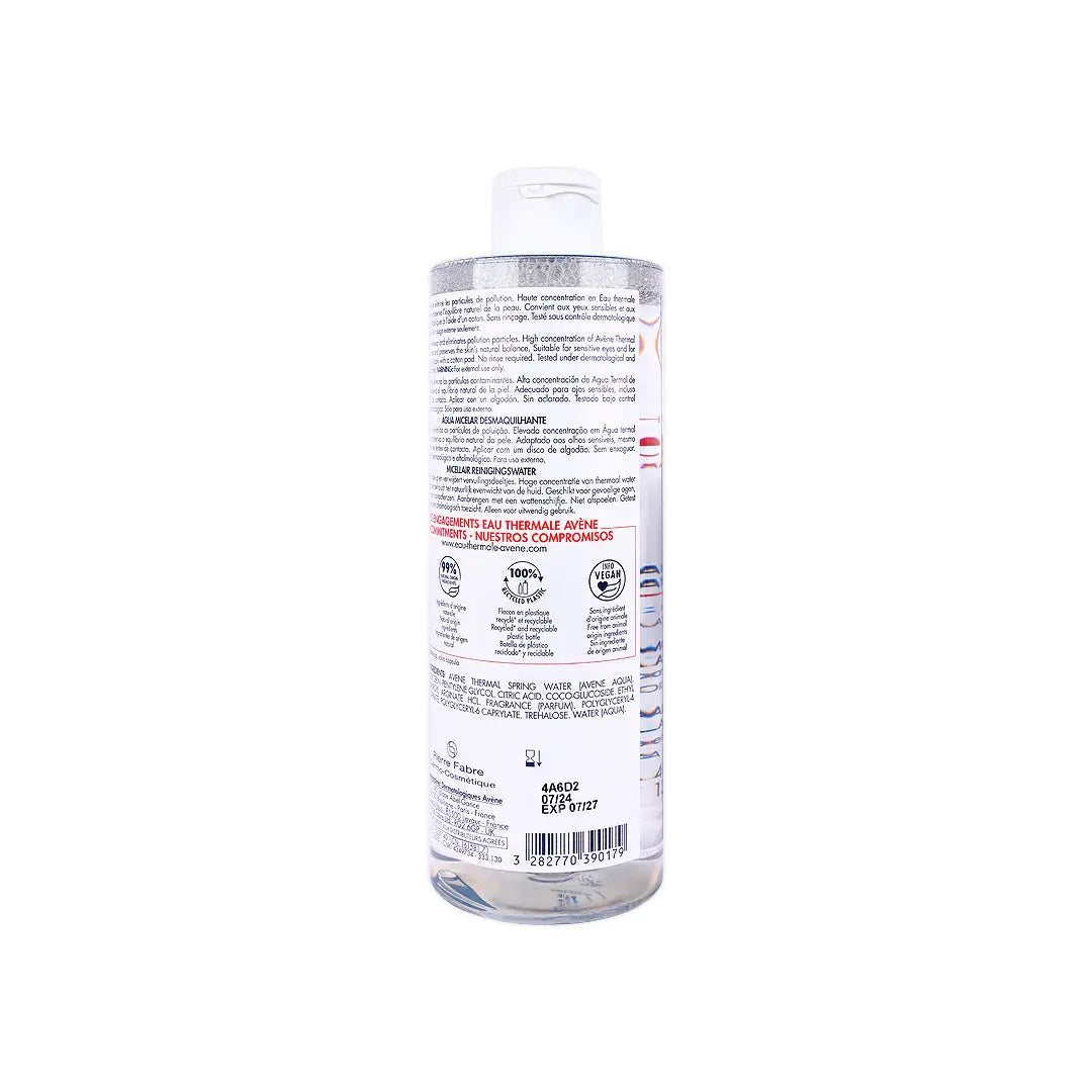 Avene Makeup Removing Micellar Water 400ml