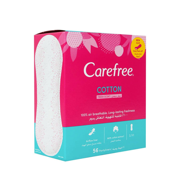 Buy Carefree Panty Liners Normal with Cotton Extract Pack of 30