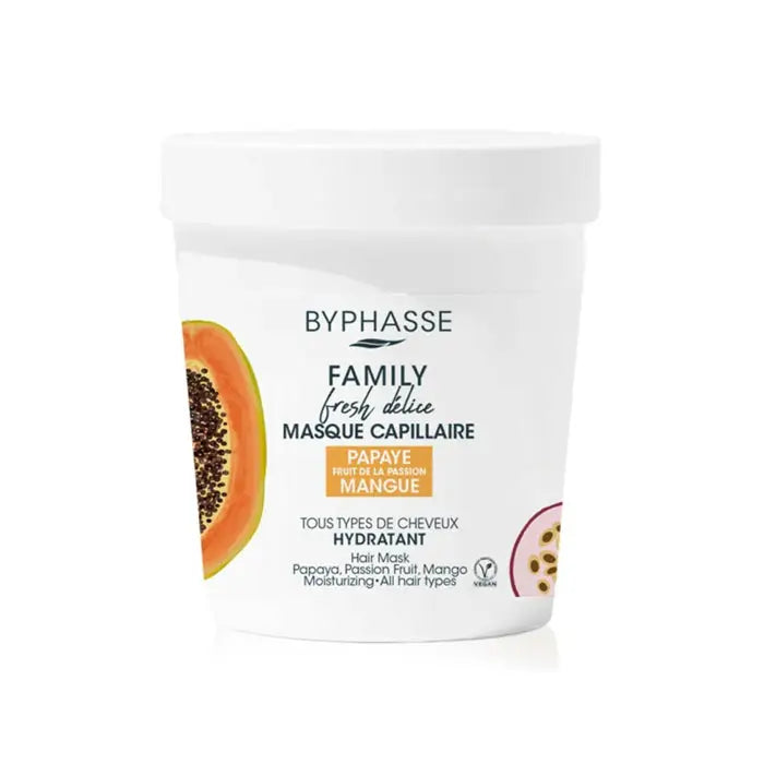 Byphasse Family Fresh Delice Hair Mask 250ml - Papaye 5490