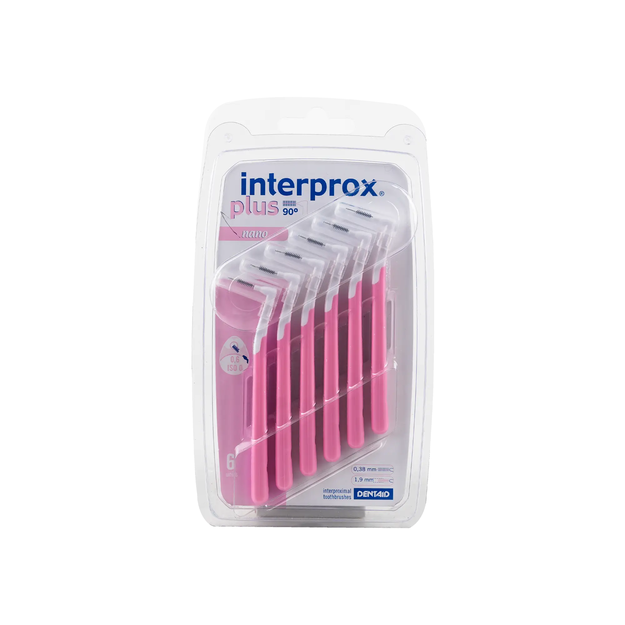 Dentaid Interprox Plus Pink 0.6m Nano
