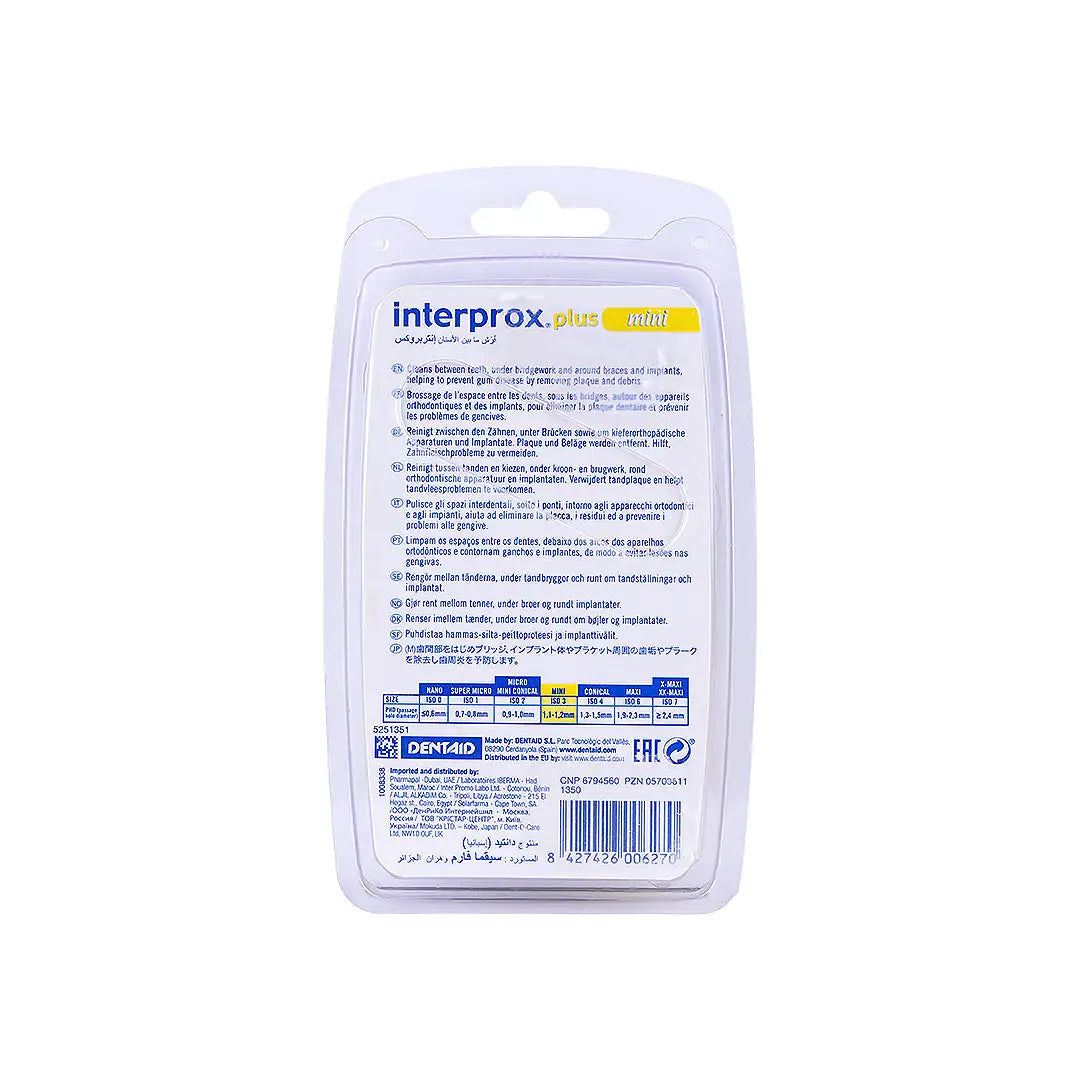 Dentaid Interprox Plus Yellow 1.1m Mini