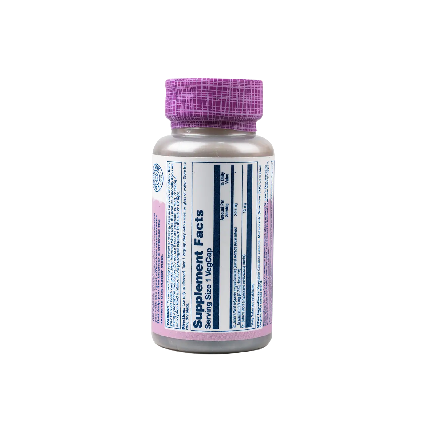Solaray St.Johns Wort 300mg 60vegcap