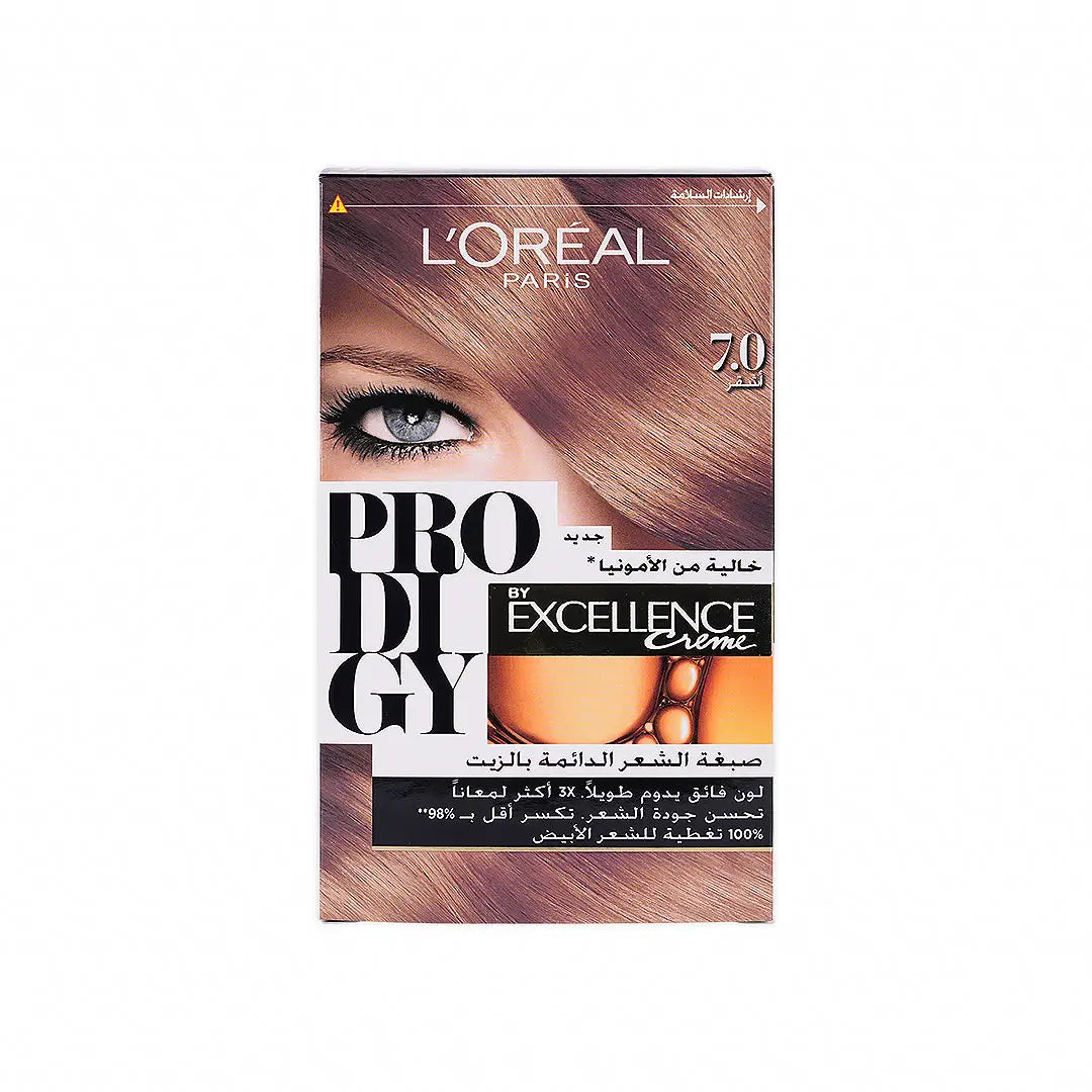 L'oreal Prodigy Permanent Oil Hair Color-7.0 Blonde