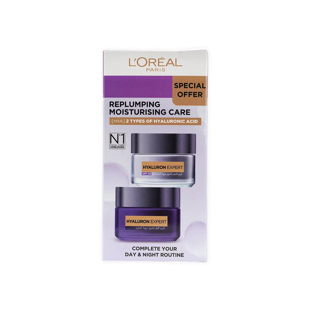 L_oreal Hyaluron Expert Replumping Day_Night Cream Mask 50ml