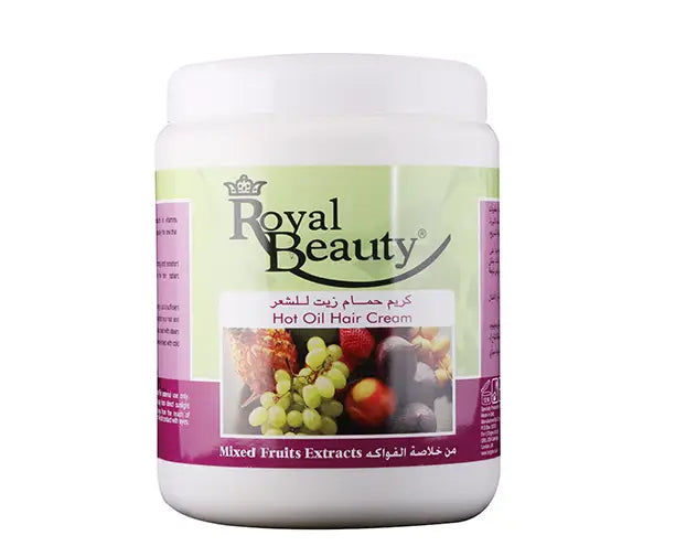 Royal Beauty Hot Oil Hair Cream 1000ml - Mixed Fruit Extract