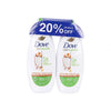 Dove Restoring BodyWash 2X250ml-Coconut & Almond 20%Off