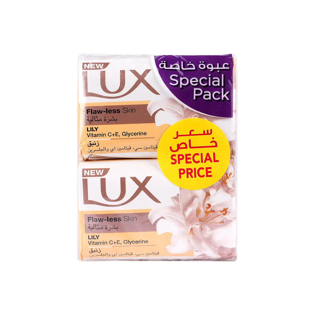 Lux Flaw-Less Skin Soap 120g - lily 6Pcs