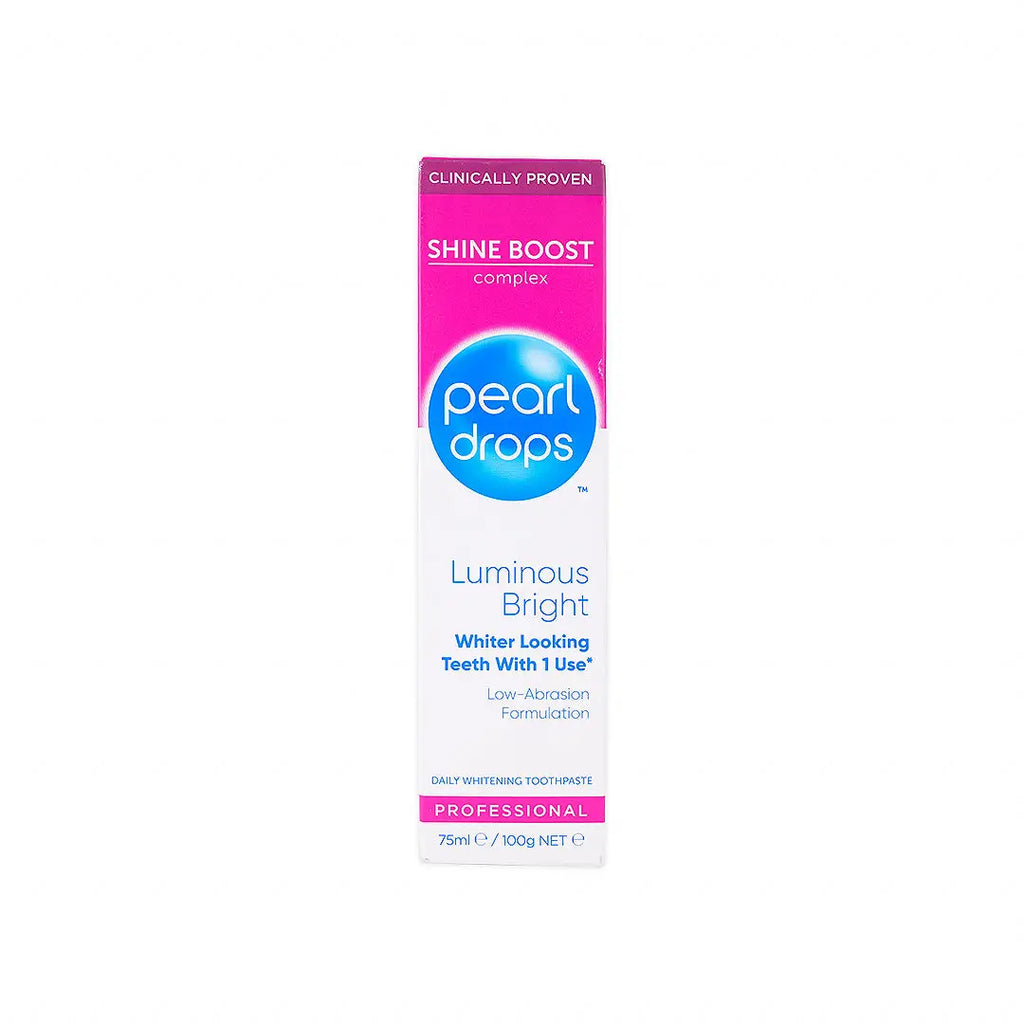 Pearl Drops Luminous Bright ToothPaste 75ml - Shine Boost