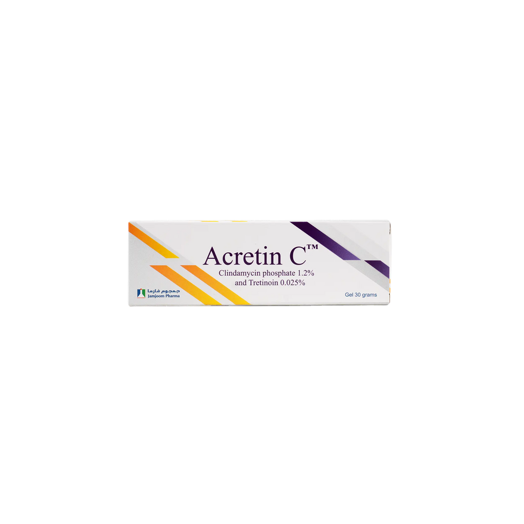 Acretin C 1.2% & 0.025 Gel 30 Grams
