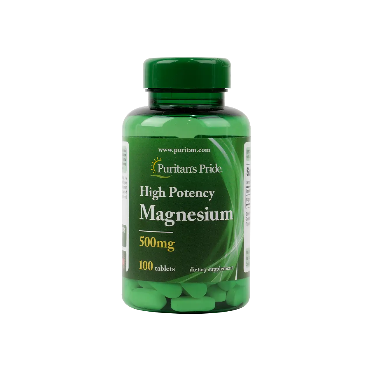 Puritans Pride Magnesium 500mg 100Tablets